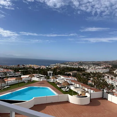 Island Village Heights Panoramic View Large Terrace San Eugenio Apartment *