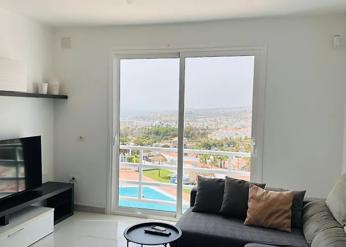 Island Village Heights Panoramic View Large Terrace San Eugenio *