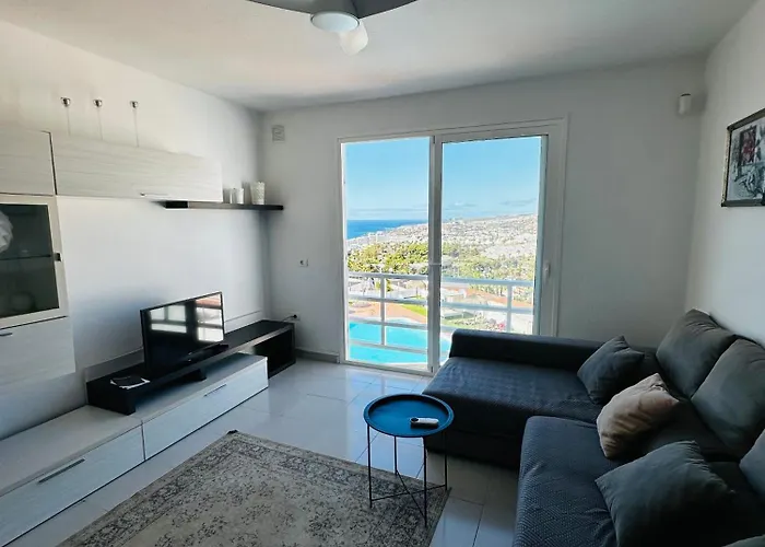 Apartamento Island Village Heights Panoramic View Large Terrace San Eugenio *