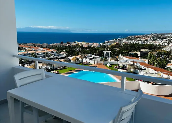 Island Village Heights Panoramic View Large Terrace San Eugenio *